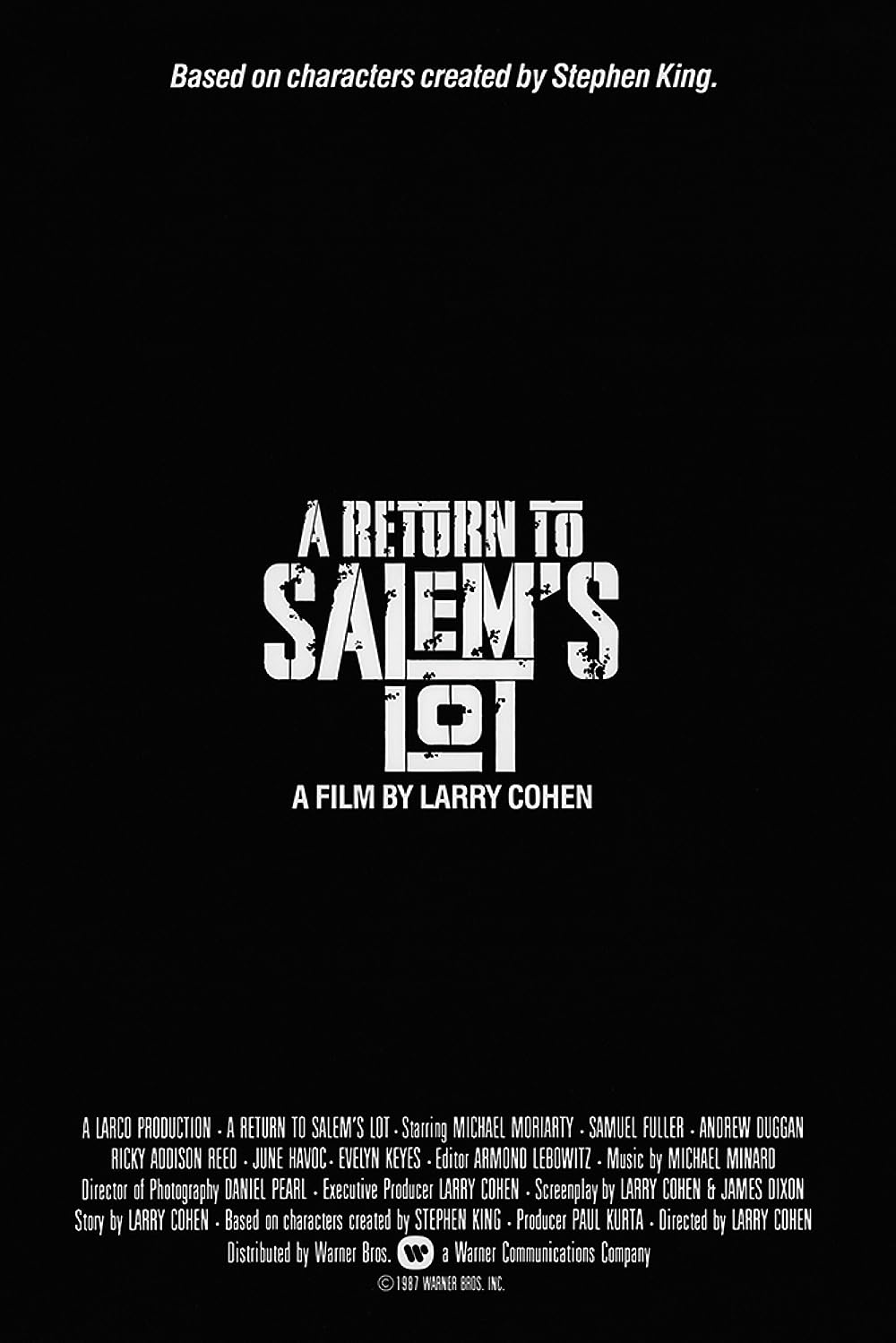 A Return to Salem's Lot 