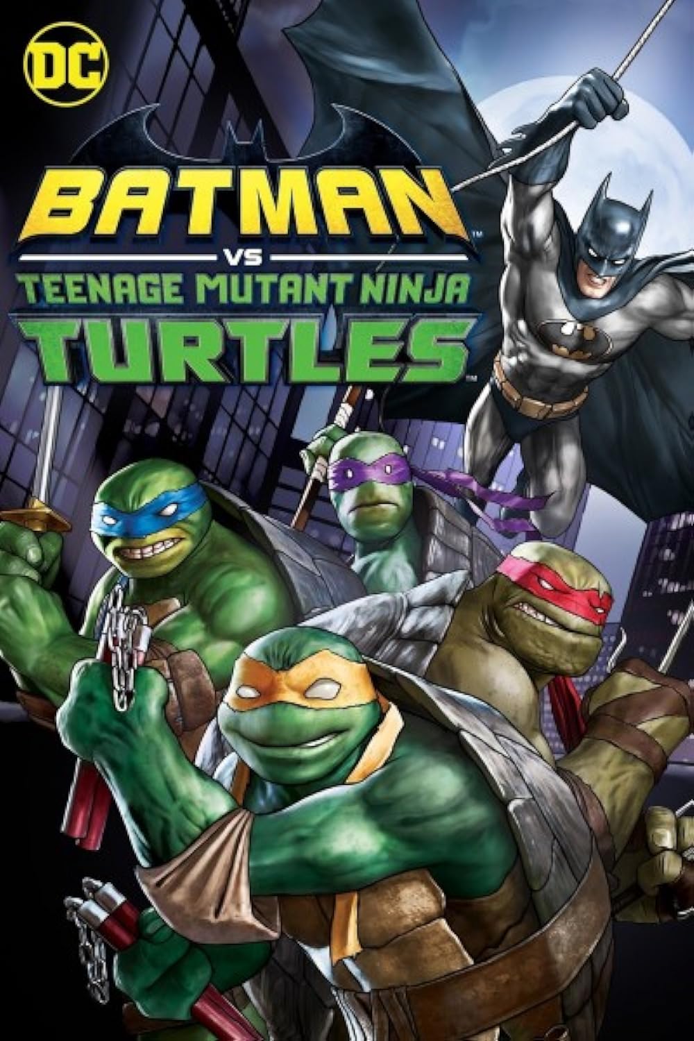 Batman vs Teenage Mutant Ninja Turtles 