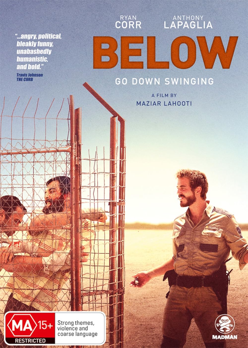 Below 