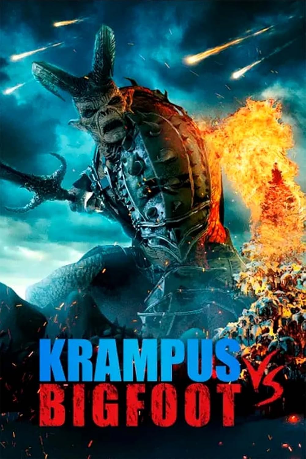 Bigfoot vs Krampus 