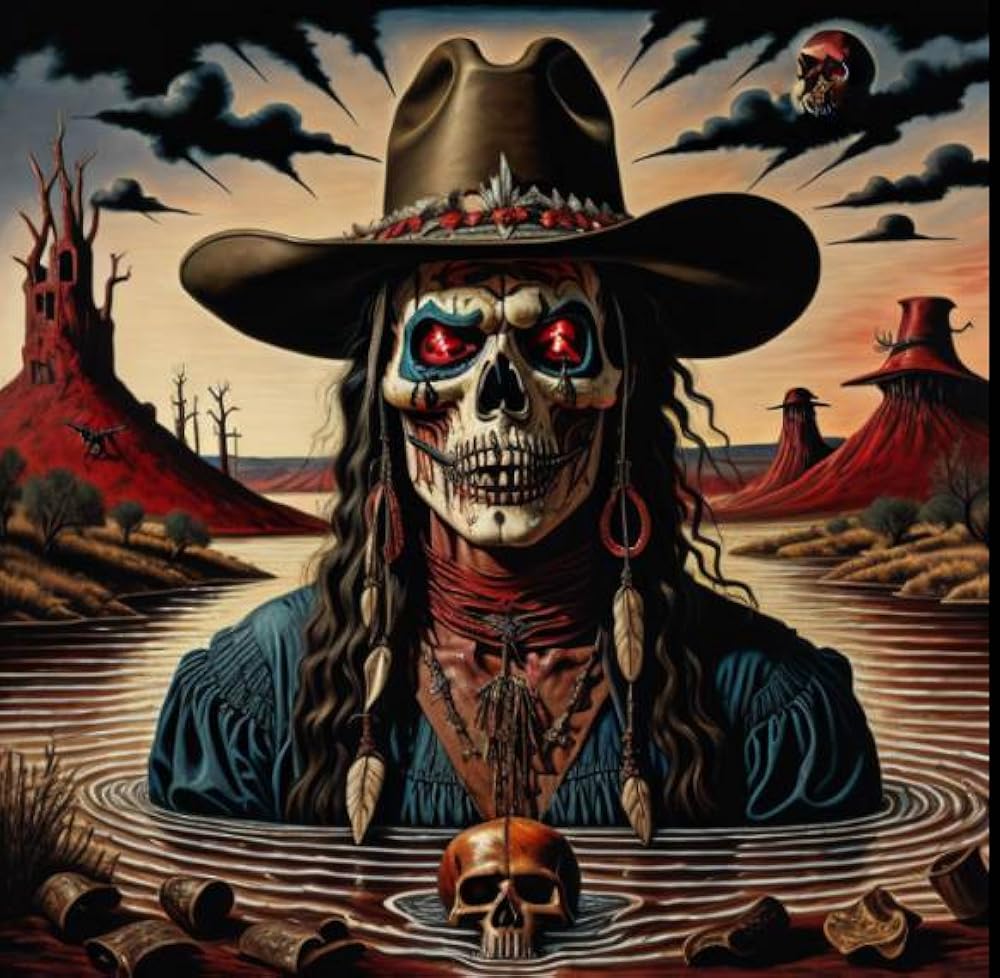 Blood Red River Bed 