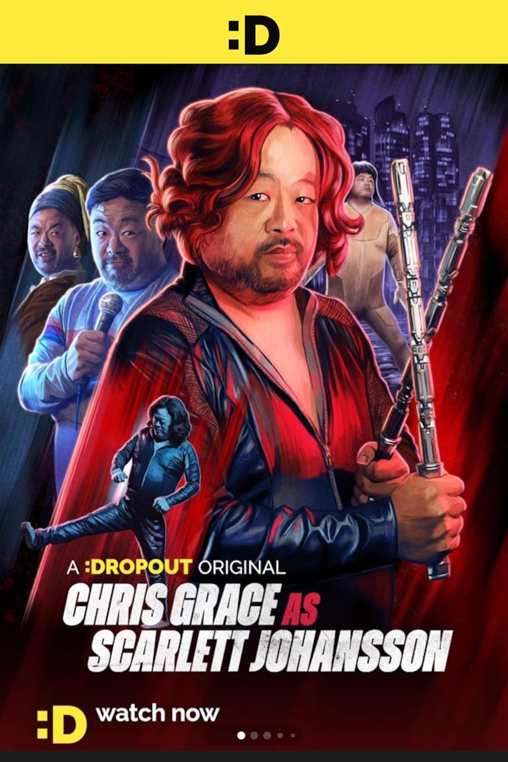 Chris Grace: As Scarlett Johansson 