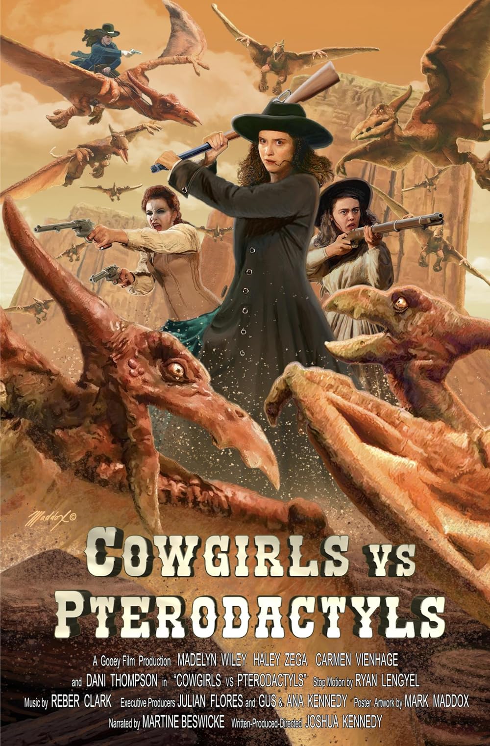 Cowgirls vs. Pterodactyls 