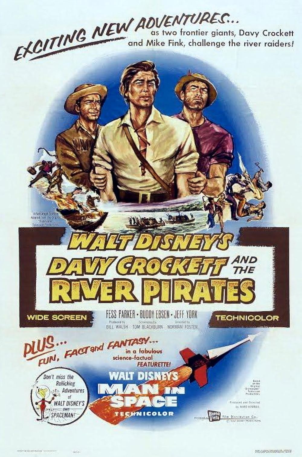 Davy Crockett and the River Pirates 
