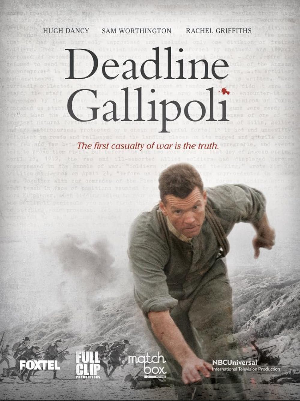 Deadline Gallipoli 