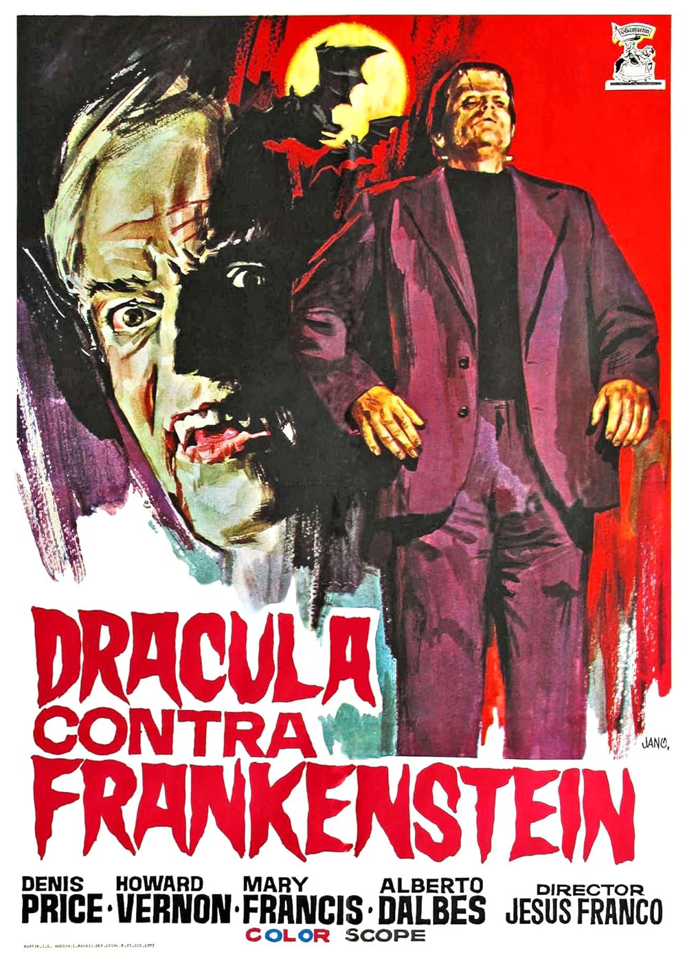 Dracula, Prisoner of Frankenstein 