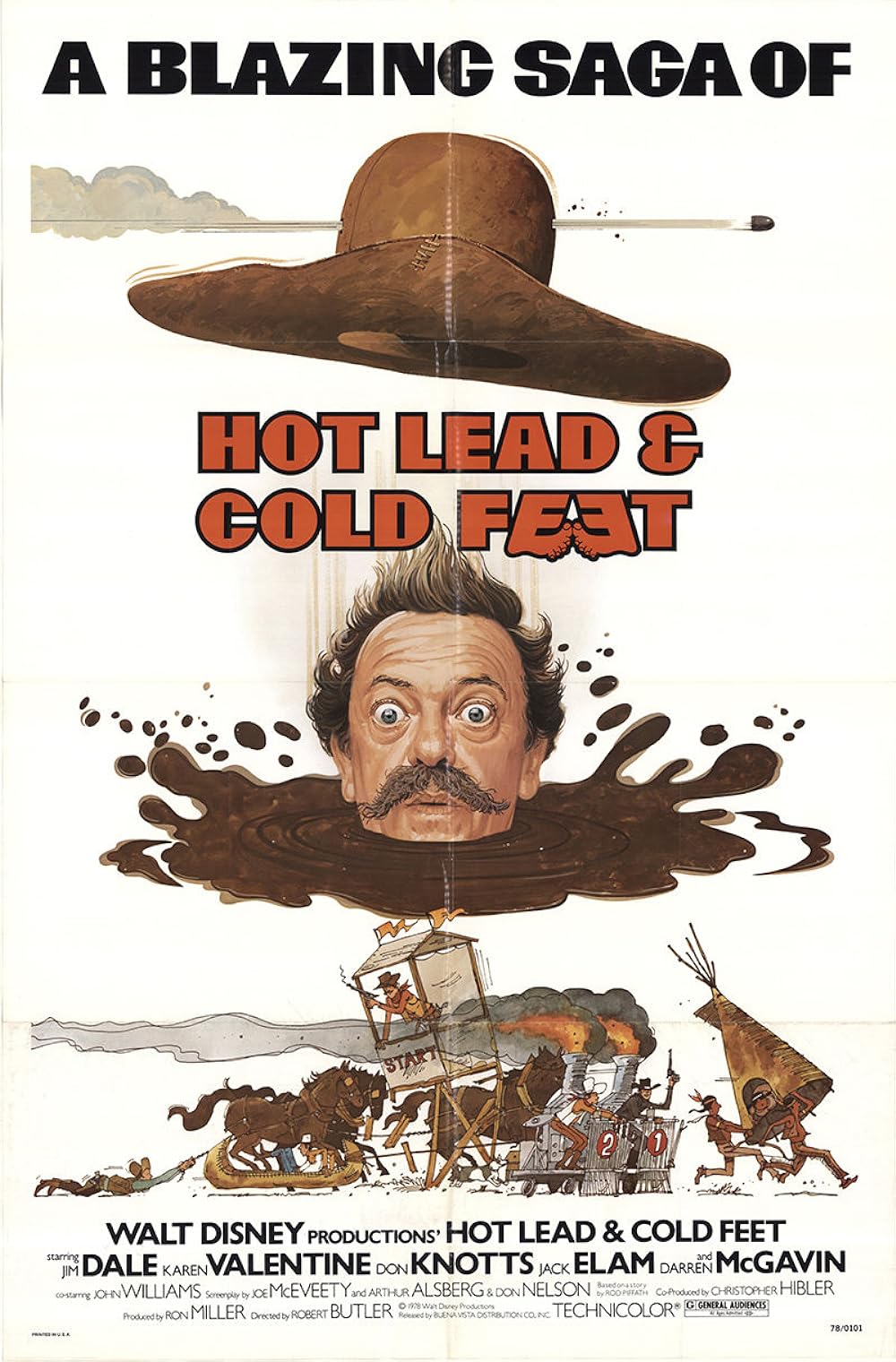 Hot Lead and Cold Feet 