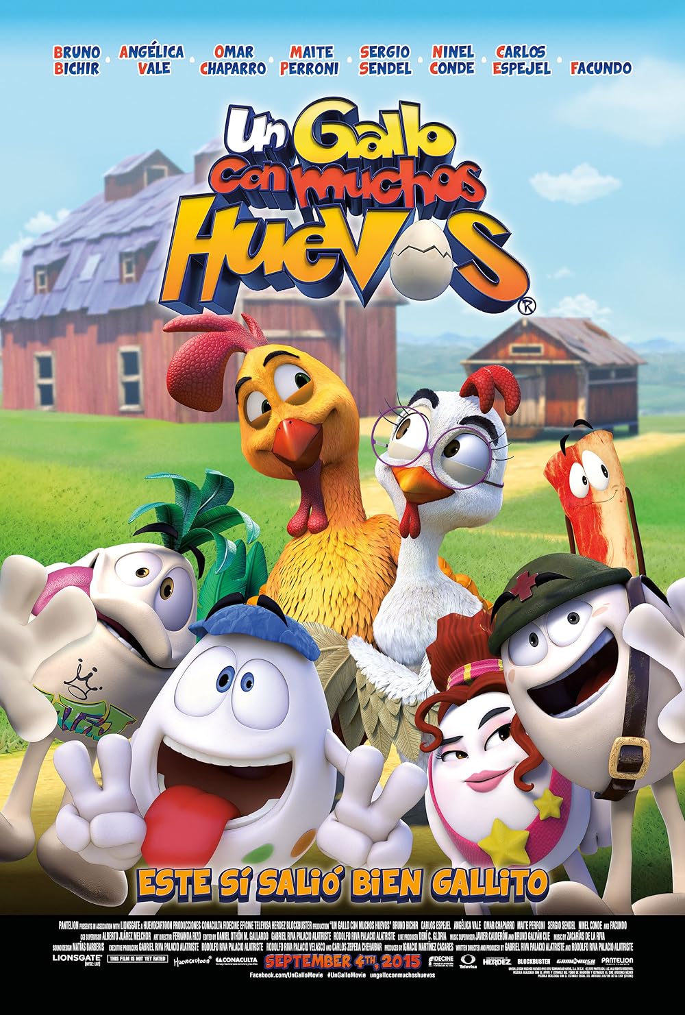 Huevos: Little Rooster's Egg-cellent Adventure 