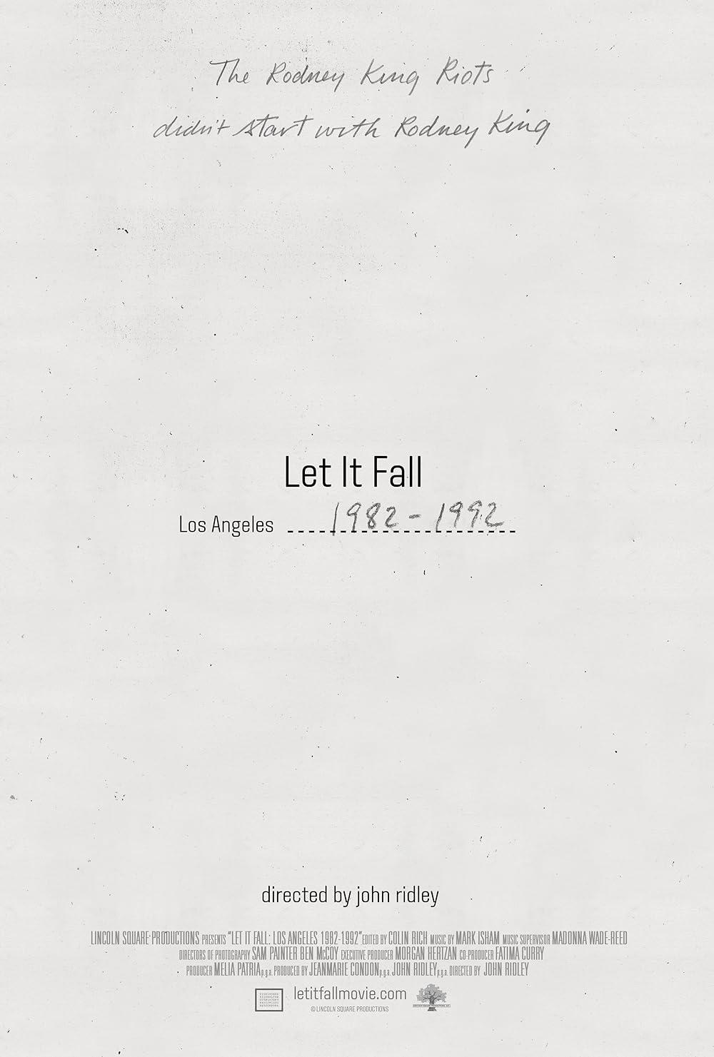 Let It Fall: Los Angeles 1982-1992 