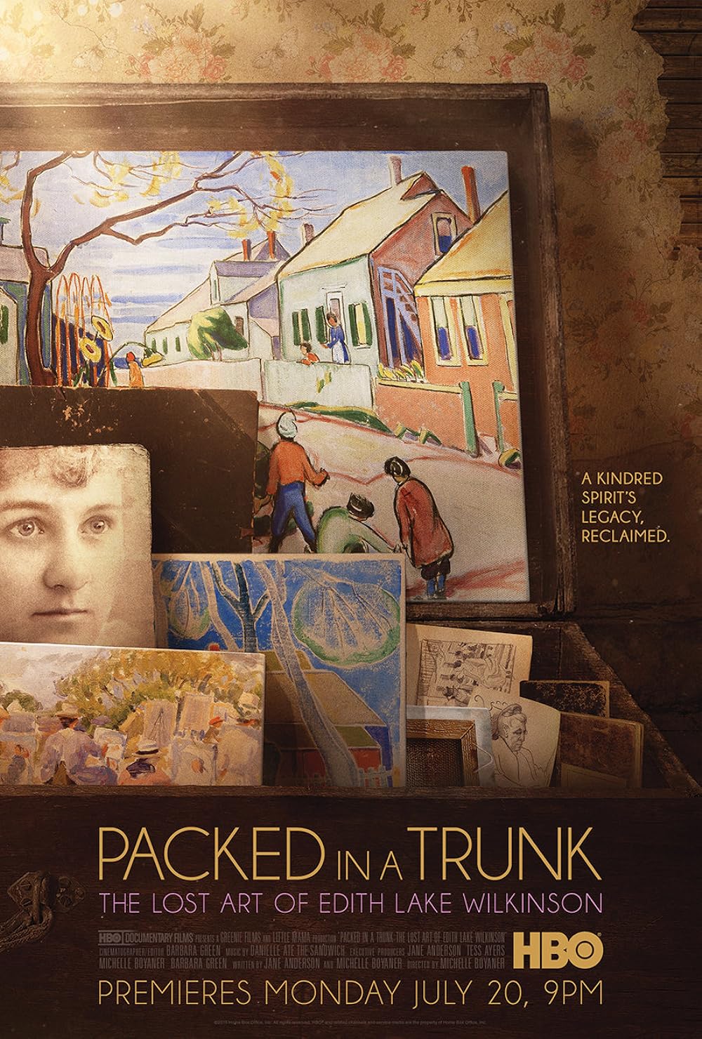 Packed in a Trunk: The Lost Art of Edith Lake Wilkinson 