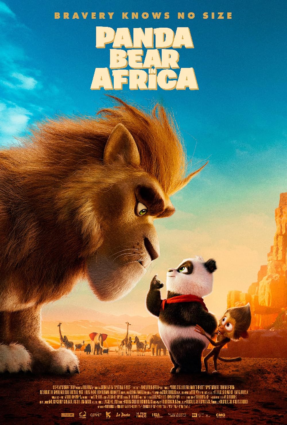 Panda Bear in Africa 