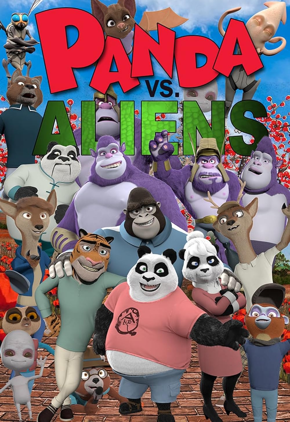 Panda vs. Aliens 