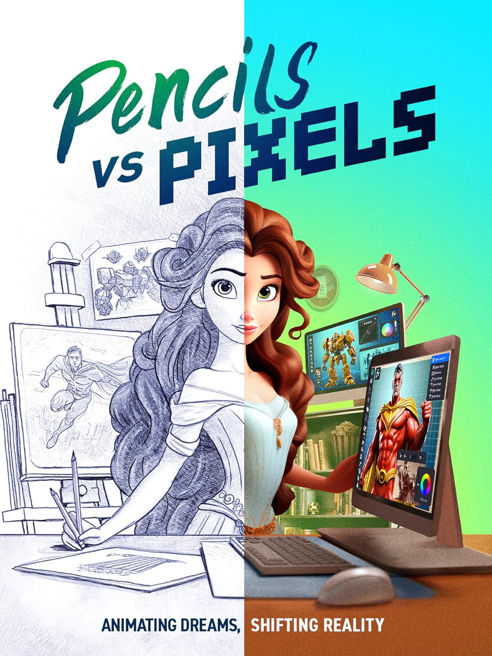 Pencils vs Pixels 