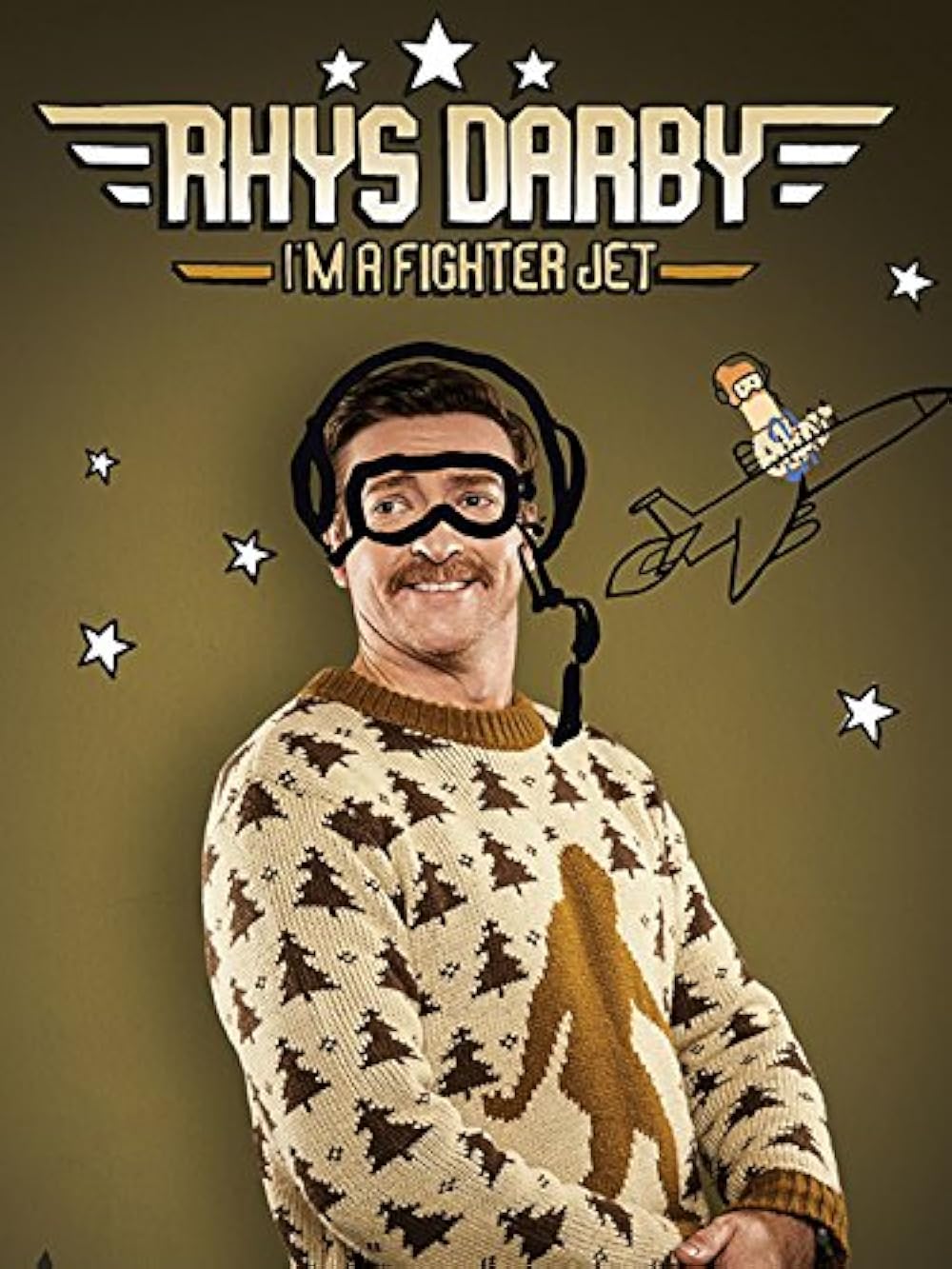 Rhys Darby I'm A Fighter Jet 