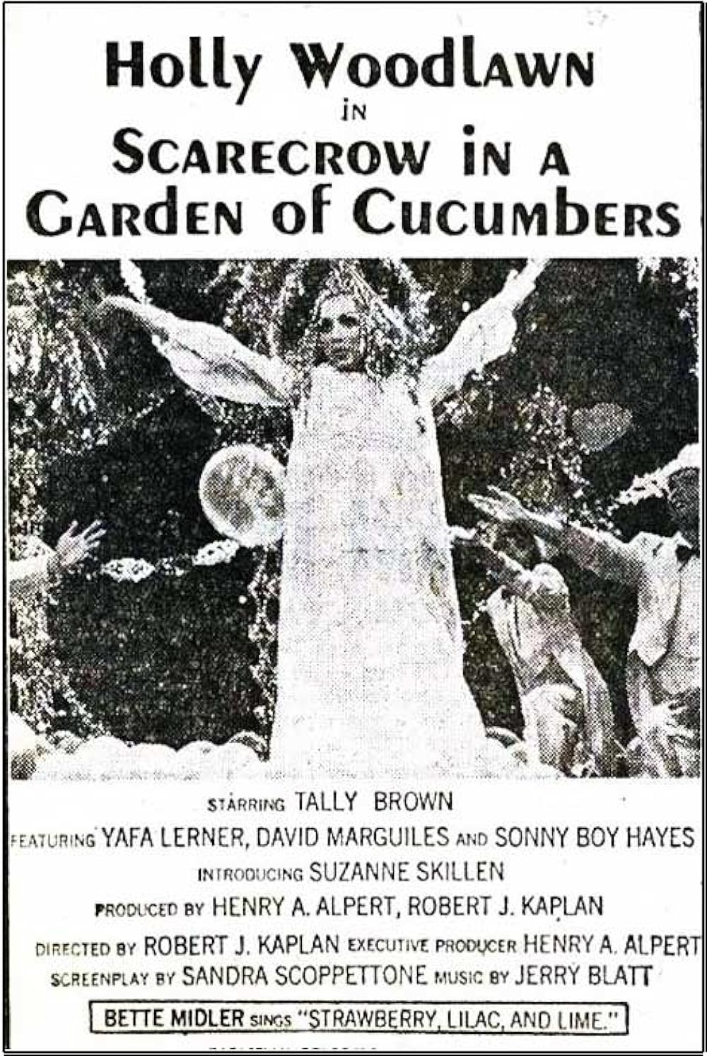 Scarecrow in a Garden of Cucumbers 