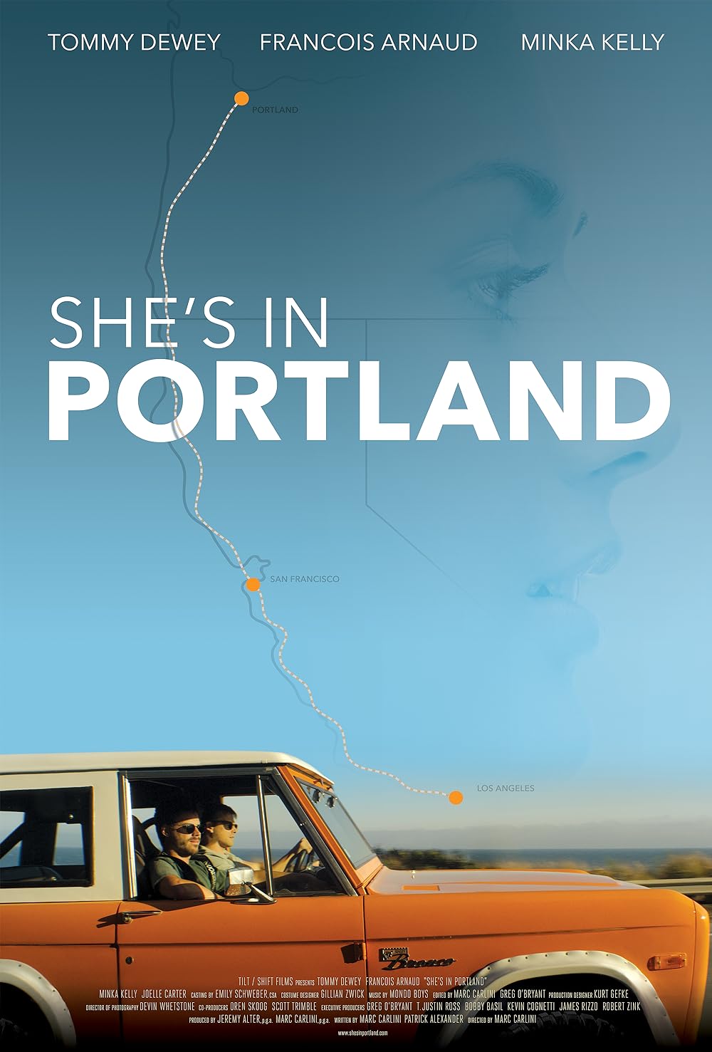 She's in Portland 