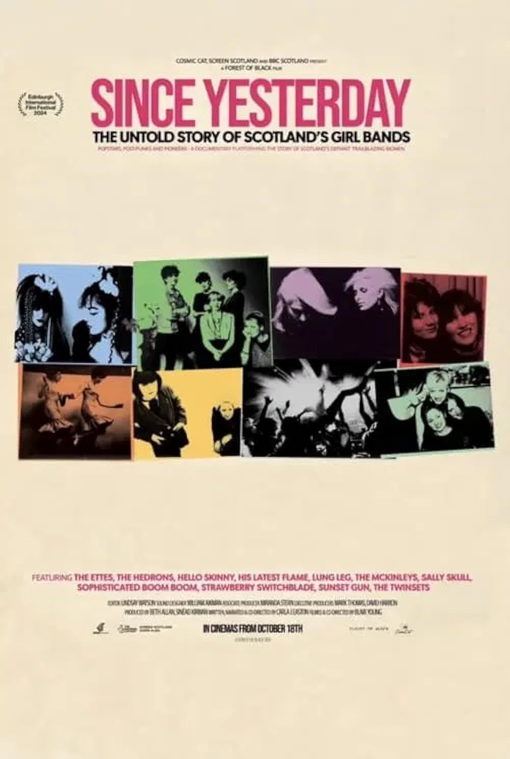 Since Yesterday: The Untold Story of Scotland's Girl Bands 