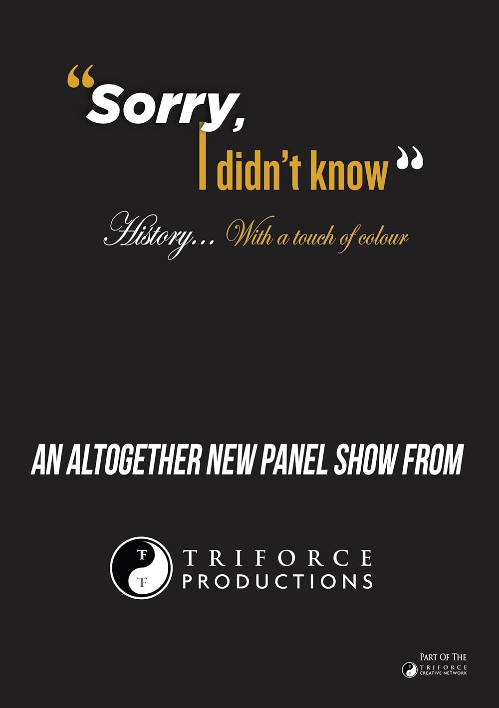 Sorry, I Didn't Know 