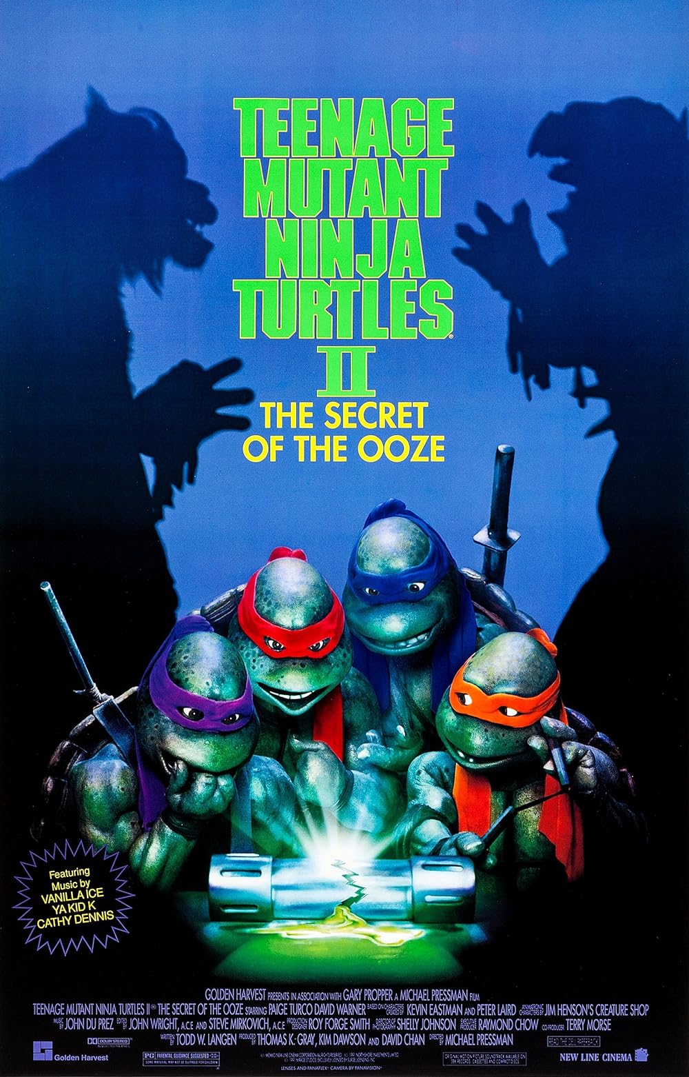 Teenage Mutant Ninja Turtles II: The Secret of the Ooze 