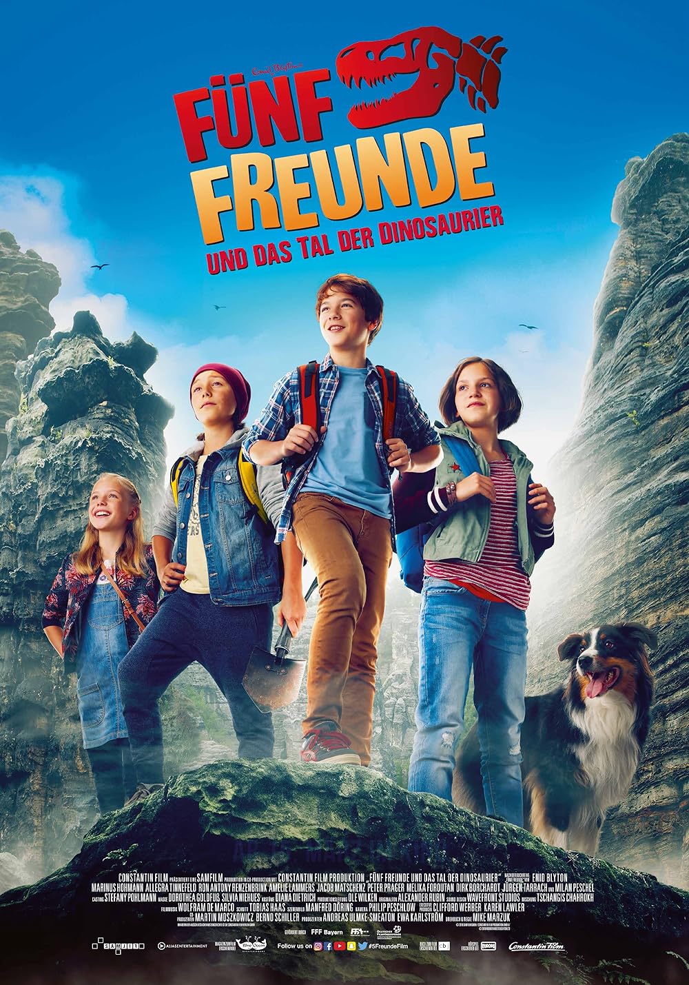 The Famous Five and the Valley of Dinosaurs 