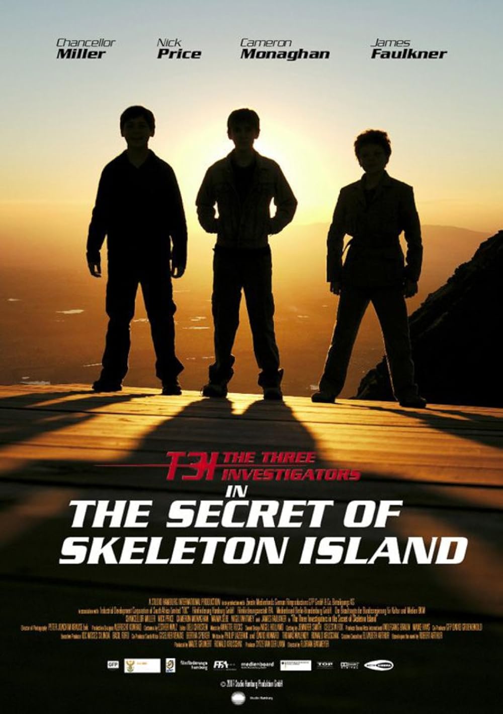 The Three Investigators in The Secret of Skeleton Island 